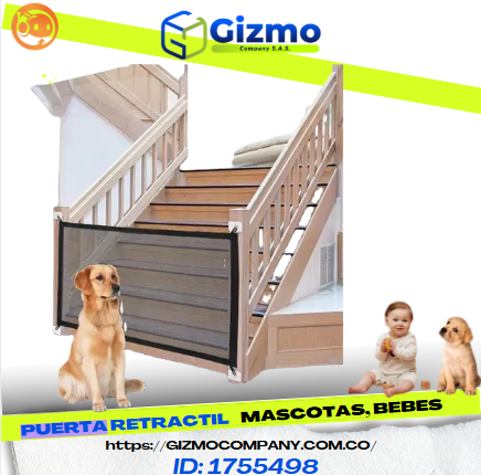 Puerta Para Mascotas Y Bebes